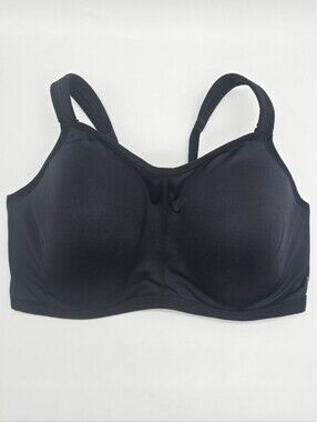 NATORI Yogi Contour Convertible Sports Bra in Black Size 40DD Adjustable